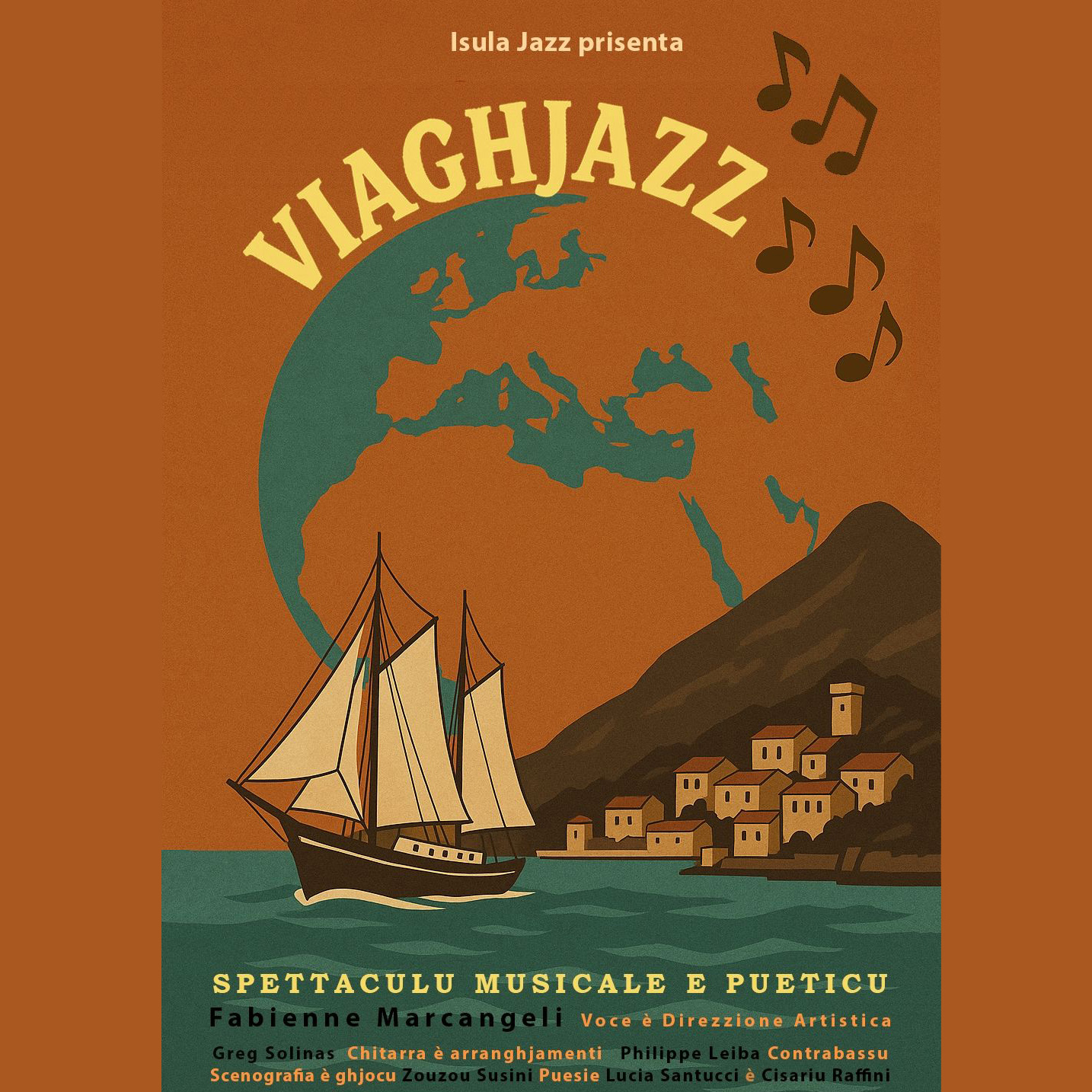 Le spectacle « VIAGHJAZZ»