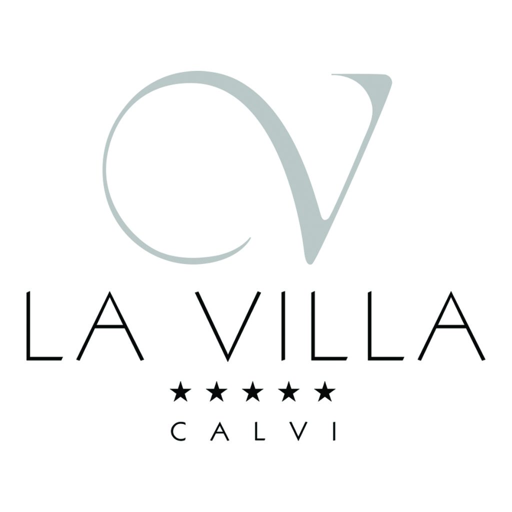 logo hotel la villa Corsica jazz in calvi